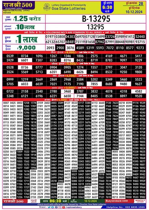 rajshree lottery result today evening 6.30 pm live|Rajshree 50 Monthly Lottery Result 22.08.2024 .